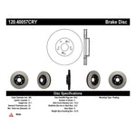 Stoptech 06-08 Honda Civic Si Front CRYO-STOP Rotor