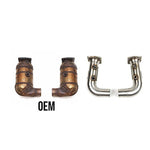 Fabspeed Cat Bypass Pipes for Porsche 991 Turbo / Turbo S 2013-2016