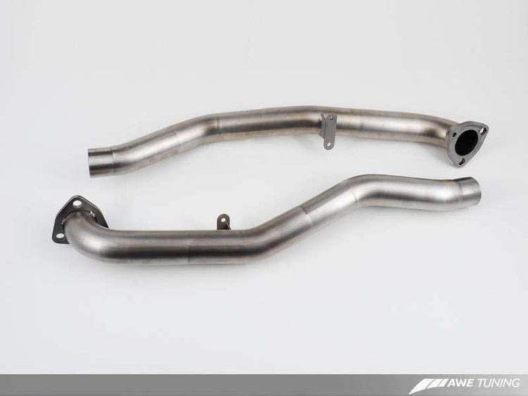 AWE Tuning Porsche 997.2 Performance Cross Over Pipes - autotalent