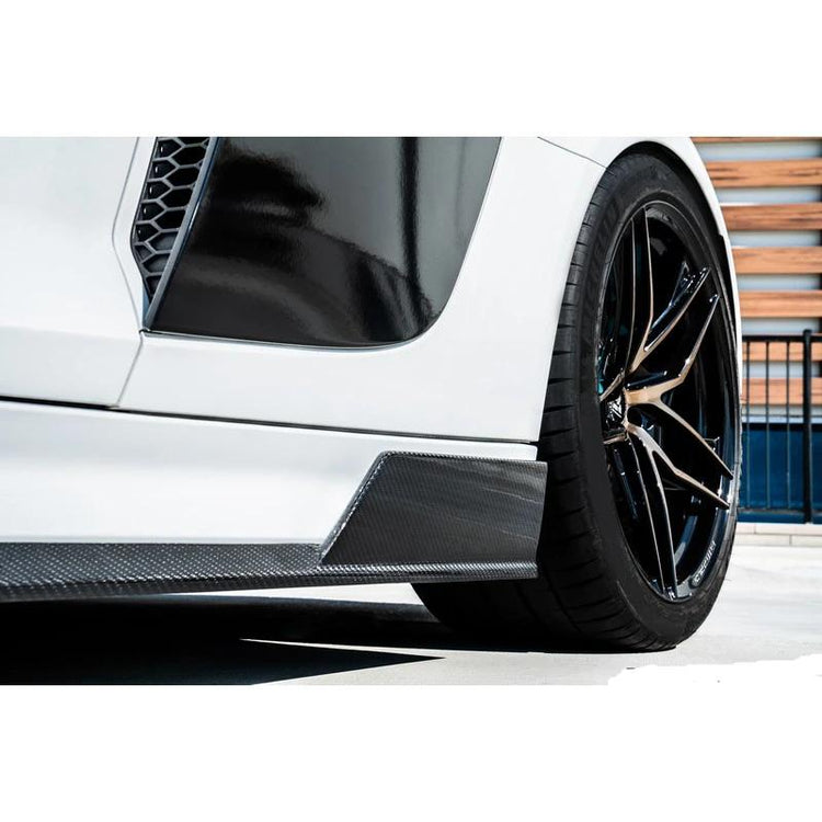 1016 Industries Aero Carbon Side Skirts For Audi R8 V10 - Autotalent