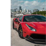 1016 Industries Aero Side Intake Vents For Ferrari 488 - AutoTalent