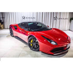 1016 Industries Aero OEM Carbon Side Skirts For Ferrari 488 - AutoTalent