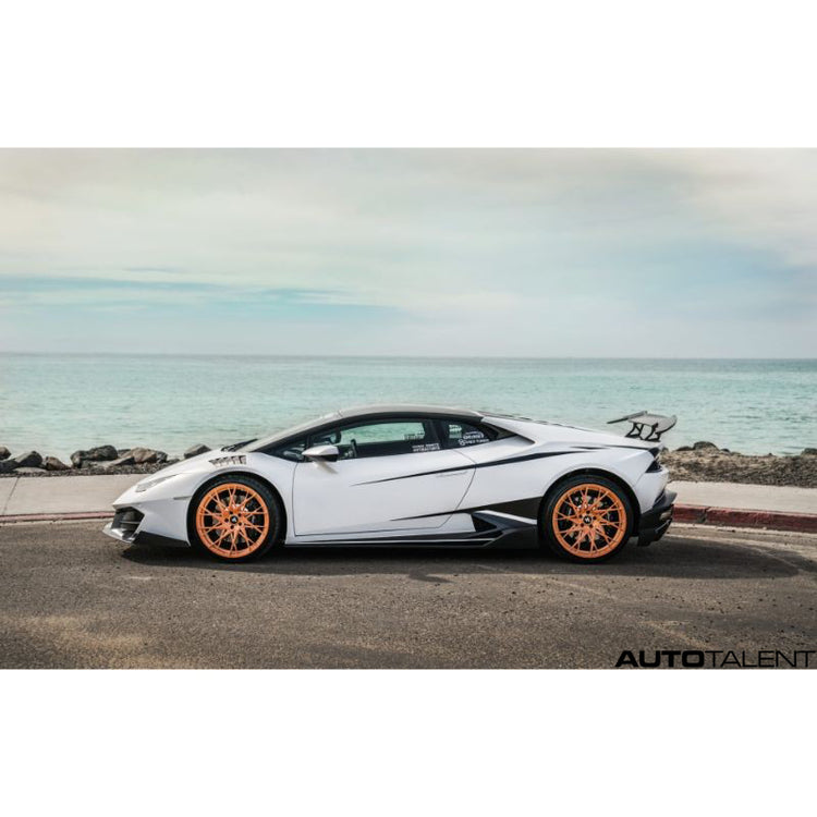 1016 Industries Aero Forged Carbon Side Skirts For Lamborghini Huracan LP-580 - AutoTalent