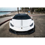 1016 Industries Aero Forged Carbon Mirror Caps For Lamborghini Huracan LP-580 2015-2019