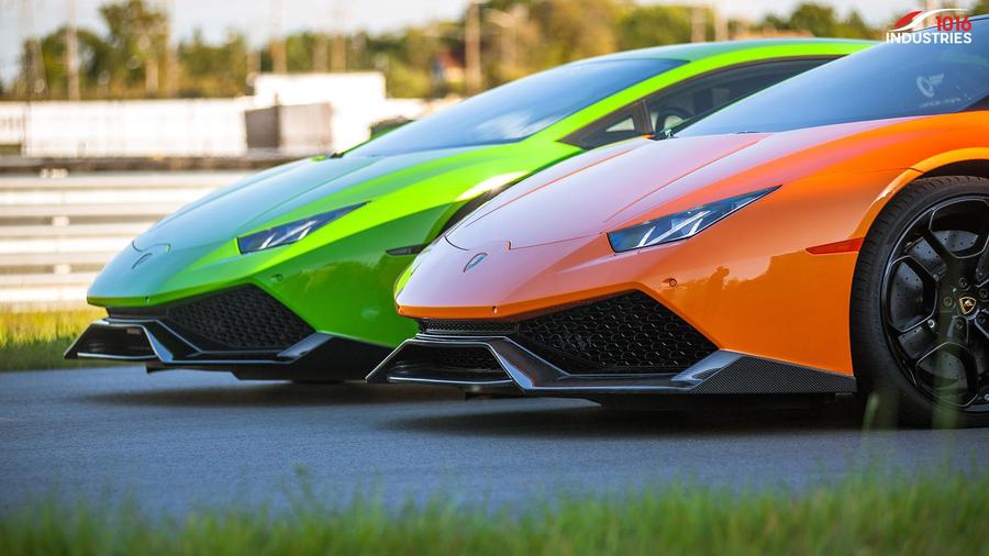 1016 Industries Aero Carbon Front Lip For Huracan LP610 - AutoTalent