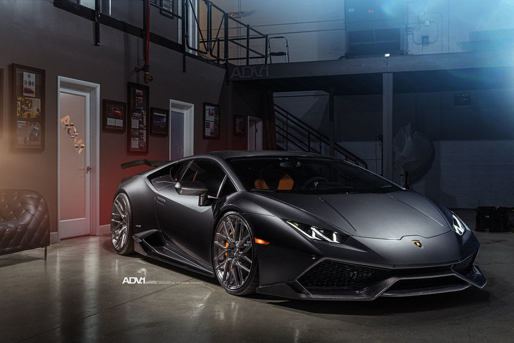 1016 Industries Carbon Front Lip For Lamborghini Huracan - AutoTalent