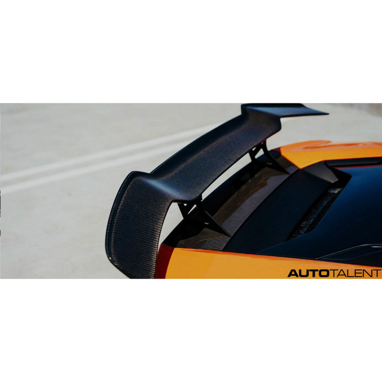 1016 Industries Aero Renato Carbon Rear Wing V2 For Lamborghini Huracan LP-610 - AutoTalent