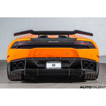 1016 Industries Aero Renato Carbon Rear Wing V2 For  Huracan LP-610 - AutoTalent