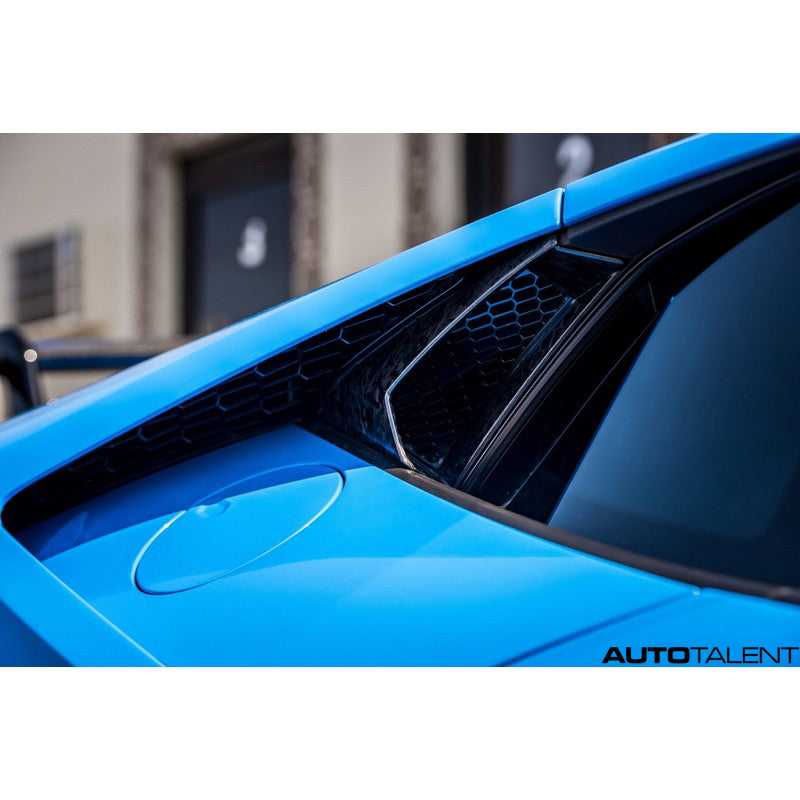 1016 Industries Forged Carbon Side Intake Vents For Huracan Performante - AutoTalent