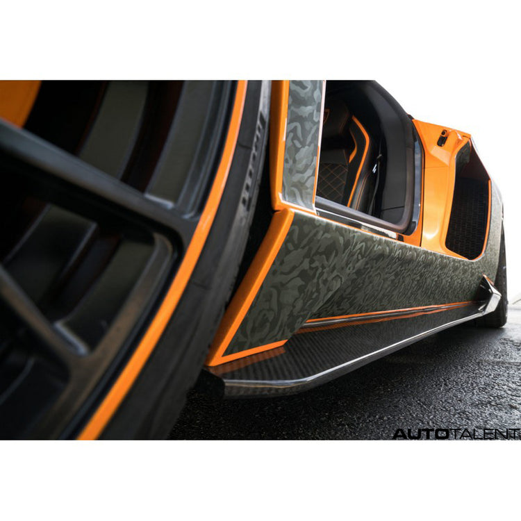 1016 Industries Aero Carbon Sides Skirts For Lamborghini Aventador LP740 - Autotalent