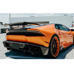 1016 Industries Aero Renato Forged Carbon Rear Wing V2 For Lamborghini Huracan LP-610 2015-2019 