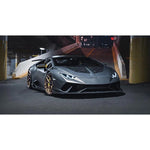 1016 Industries Forged Carbon Mirror Caps For Lamborghini Huracan Performante - AutoTalent