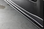 3D Design M5 Carbon Fiber Side Skirt Set - rear view 