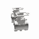 MagnaFlow 10805 exhaust part, opposite side view of the turntable spin