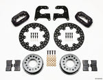 Wilwood Forged Dynalite Rear Drag Kit Drilled Rotor Mopar/Dana 2.36in Off w/Snap Ring Bearing