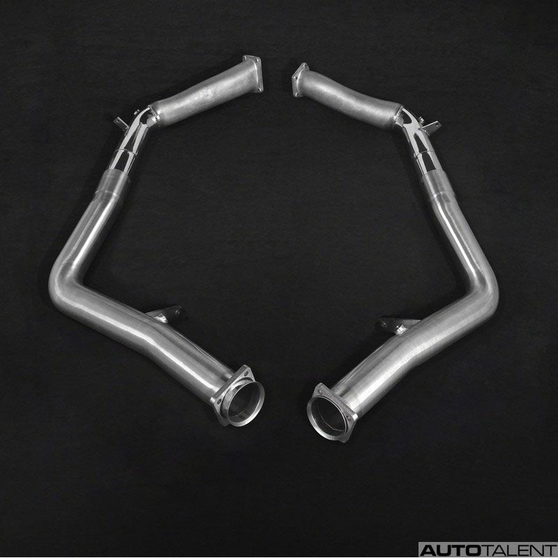 Capristo Exhaust Catless Downpipes For Mercedes-Benz AMG G500 - AutoTalent
