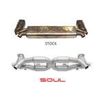 Soul Performance X-Pipe Exhaust Tips For Porsche Turbo S - AutoTalent
