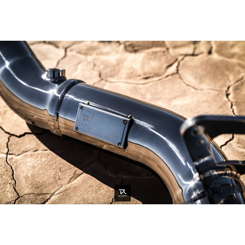 Ryft Catless Downpipe For Ferrari 488 Spider - AutoTalent