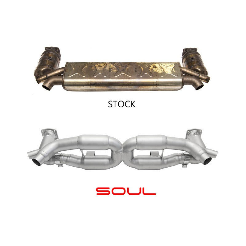 Soul Performance Competition X-Pipe Exhaust System For Turbo - AutoTalent