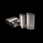 Akrapovic 2018+ Porsche Cayenne V6 (536) Tail Pipe Set (Titanium)