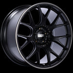 BBS CH-R 20x10.5 5x114.3 ET24 CB66 Satin Black Polished Rim Protector Wheel