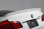 3D DESIGN F10 Carbon trunk spoiler white -  Installed view