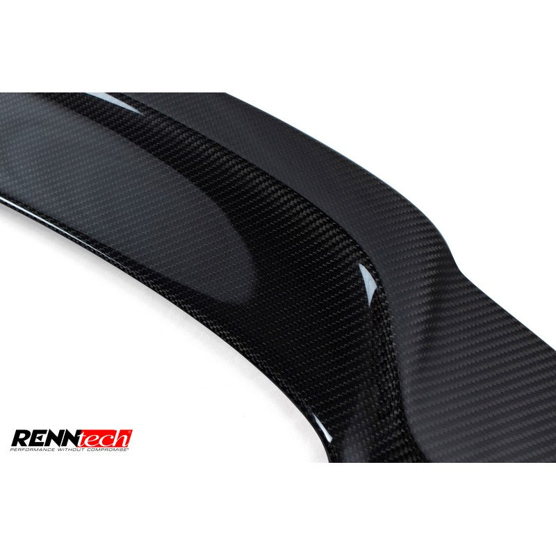 RennTech Aero Carbon Fiber Trunk lid Spoiler For Mercedes-Benz W213 E 63 AMG S - AutoTalent