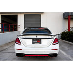 RennTech Aero Carbon Fiber Trunk lid Spoiler For Mercedes-Benz E 63 AMG S - AutoTalent