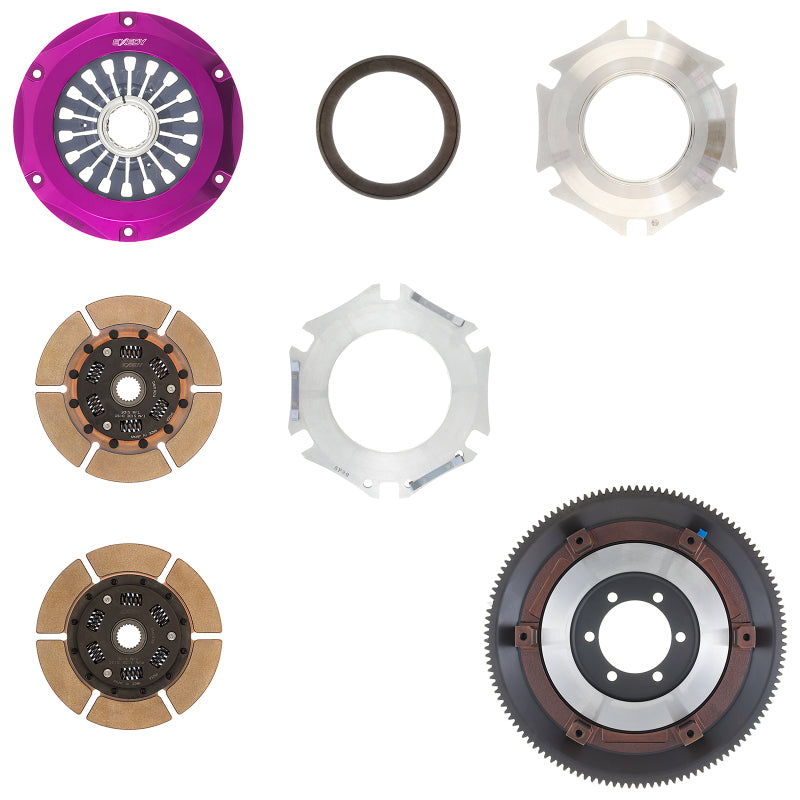 Exedy 1993-1995 Mazda RX-7 R2 Hyper Twin Cerametallic Clutch