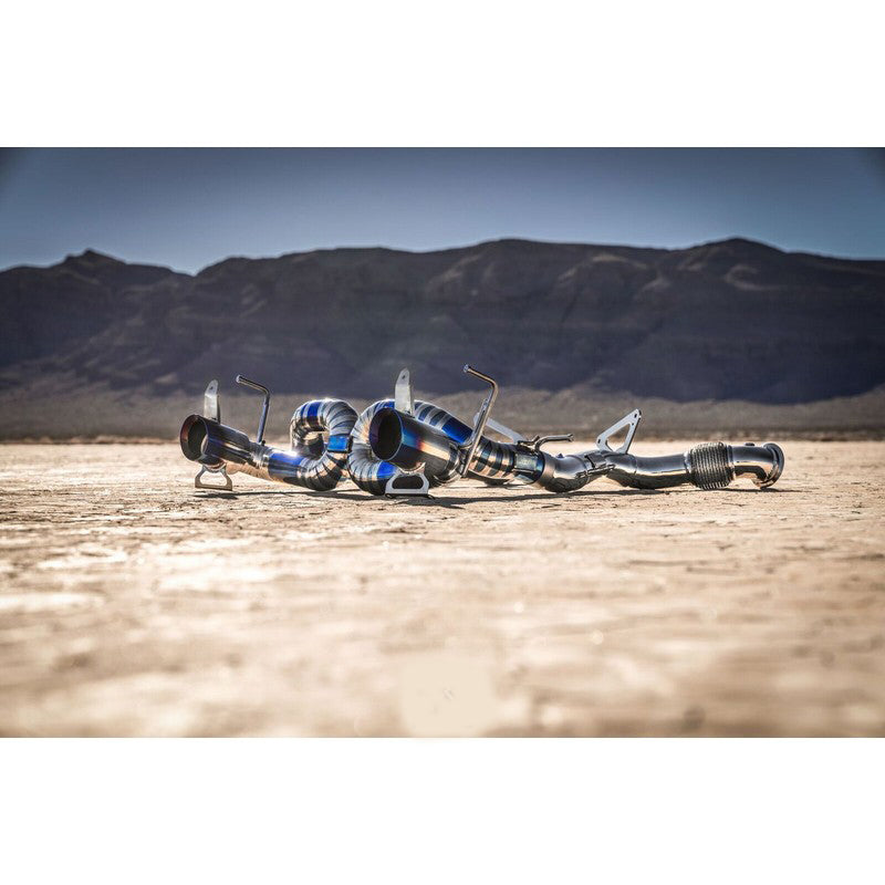 Ryft Titanium Race Exhaust with Tips For 488 GTB - AutoTalent