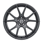 Forgestar CF5V 20x11 / 5x120 BP / ET40 / 7.6in BS Satin Black Wheel