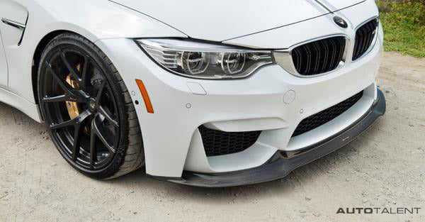 Vorsteiner VRS GTS Aero Front Spoiler Carbon Fiber PP 1x1 Glossy BMW F80 M3 | F82 M4 VRS/EVO Program - autotalent