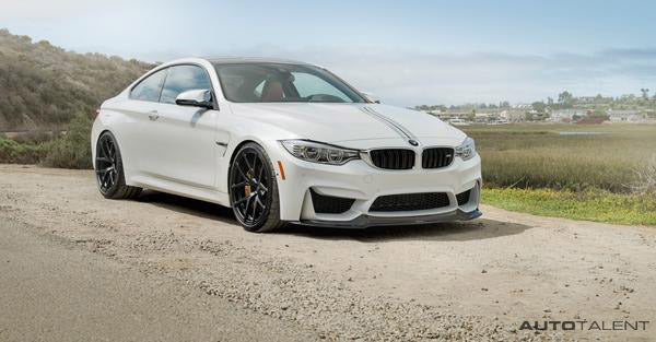 Vorsteiner VRS GTS Aero Front Spoiler Carbon Fiber PP 1x1 Glossy BMW F80 M3 | F82 M4 VRS/EVO Program - autotalent