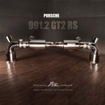 Fi Exhaust Axle-back System with Catless Downpipe for Porsche 991.2 GT2 RS 2018-2020