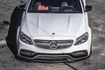 PSM Dynamic Carbon Fiber Front Spoiler Mercedes-Benz W205 C63 AMG - autotalent