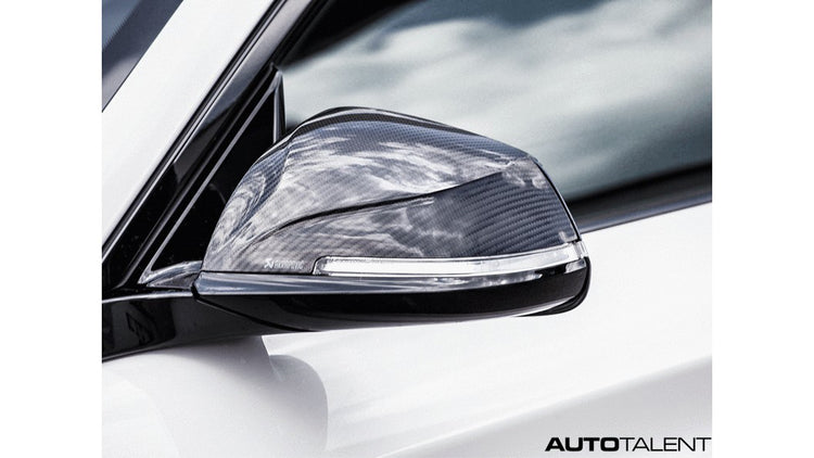 Akrapovic Carbon Fiber High Gloss Mirror Cap - BMW M2 (F87) 2016 - 2017 - autotalent
