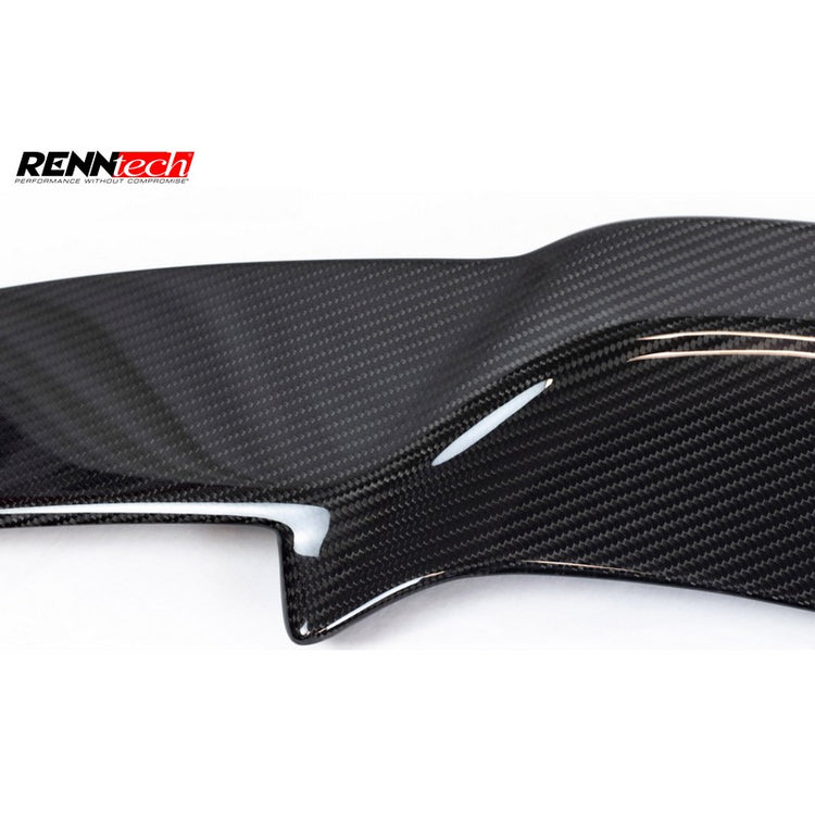 RennTech Aero Carbon Fiber Decklid Spoiler For Mercedes-Benz W213 E 63 AMG S - AutoTalent