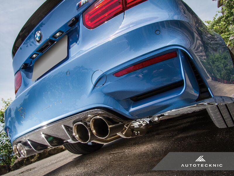 AutoTecknic Vacuumed Carbon Fiber Diffuser - F80 M3 / F82 M4 - autotalent
