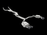 Akrapovic 13-17 Audi S6 Avant/Limousine (C7) Evolution Line Cat Back (Titanium) w/ Carbon Tips