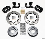Wilwood Forged Dynalite P/S Rear Kit Drilled Rotor Chevy 12 Bolt-Spec 3.15in Bearing