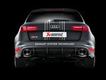 Akrapovic 14-17 Audi RS6 Avant (C7) Evolution Line Cat Back (Titanium) w/ Carbon Tips