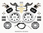 Wilwood Dynapro Radial4 / MC4 Rear Kit 12.19 Drilled 2014-2015 Mini Cooper w/Lines & Cables