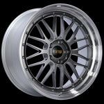 BBS LM 20x9 5x120 ET20 Diamond Black Center Diamond Cut Lip Wheel -82mm PFS/Clip Required