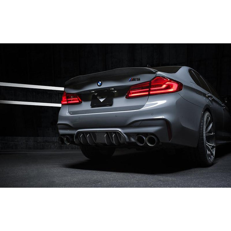 Vorsteiner VRS Aero Carbon Fiber Decklip Spoiler For BMW F90 M5 - AutoTalent