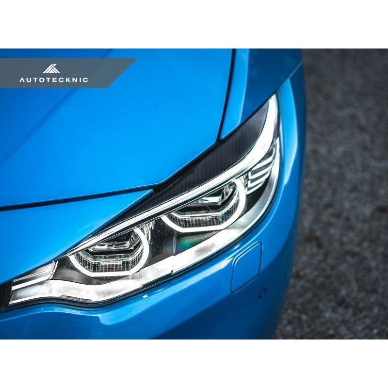 Autotecknic Aero Carbon Fiber Headlight Covers For Bmw 428i - AutoTalent