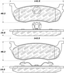 StopTech Street Select Brake Pads - Rear