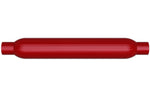 MagnaFlow Muffler Red Pack Series Glasspack 3.5in Rd 12in Body Length 1.75in/1.75in Inlet/Outlet