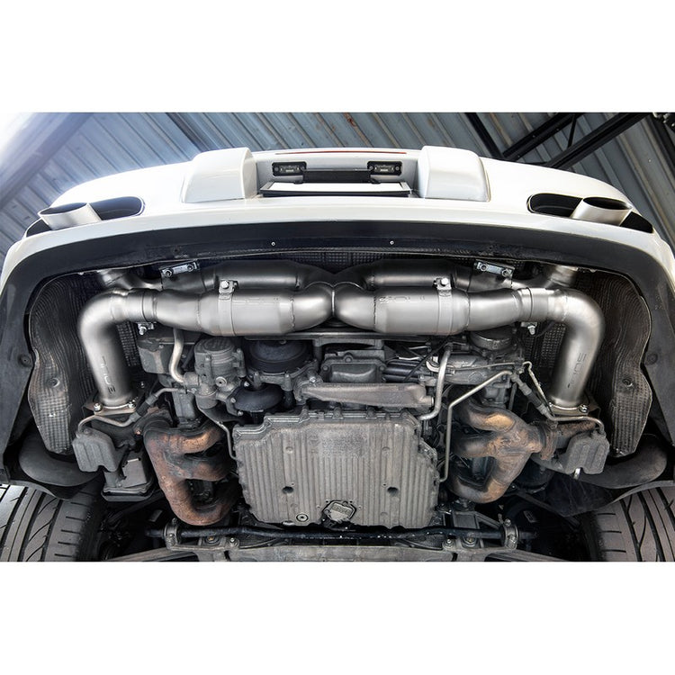 Soul Performance Competition X-Pipe Exhaust System For Porsche 997.2 Turbo - AutoTalent