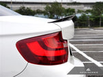 AutoTecknic Vacuumed Carbon Fiber Performante Trunk Spoiler - F22 2-Series / F87 M2 Coupe - autotalent
