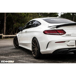 RennTech Aero Carbon Fiber Deck lid Spoiler For Mercedes-Benz W205 C43 AMG - AutoTalent